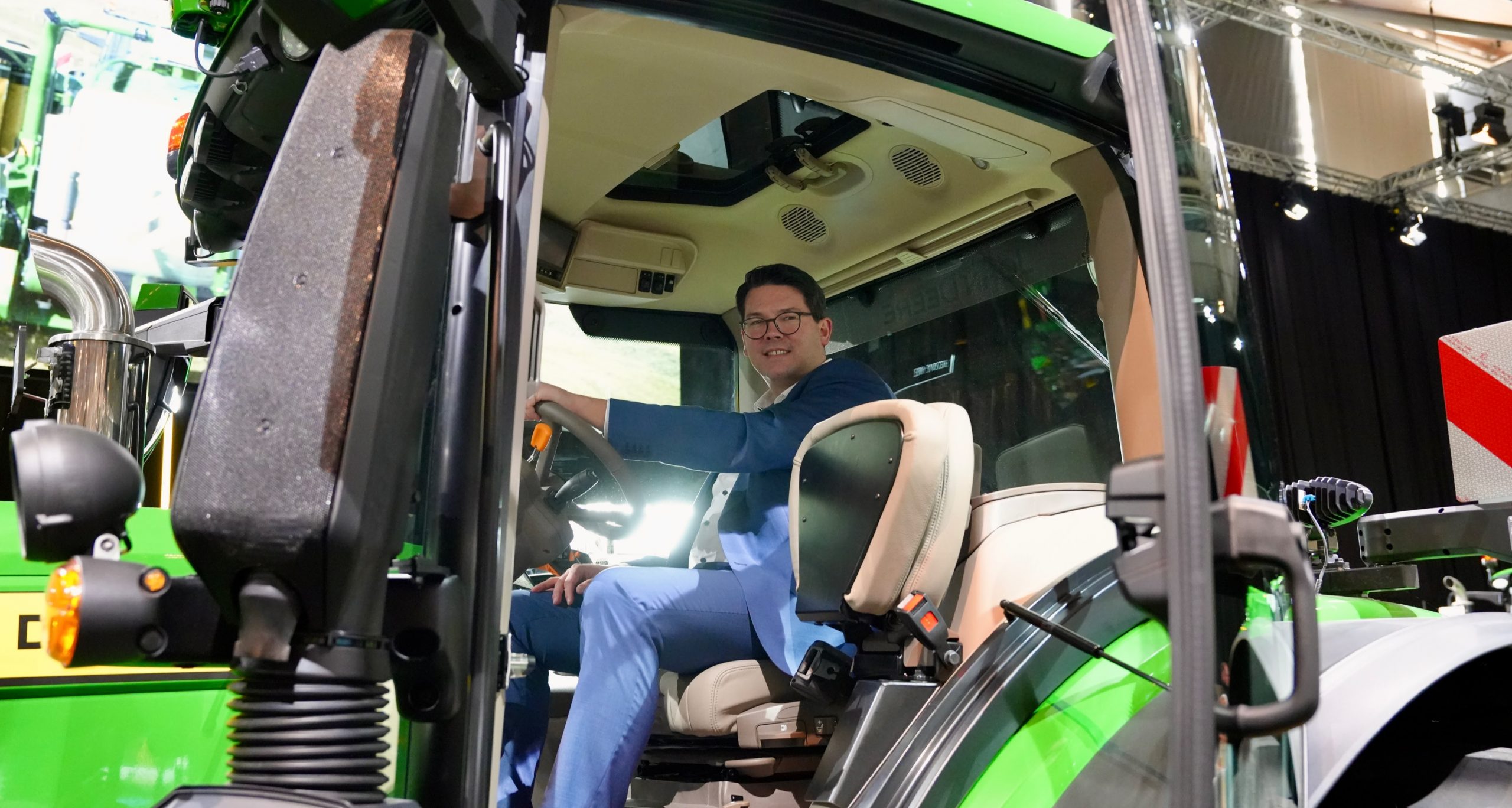 Joachim Ebmeyer bei der Agritechnica 2025