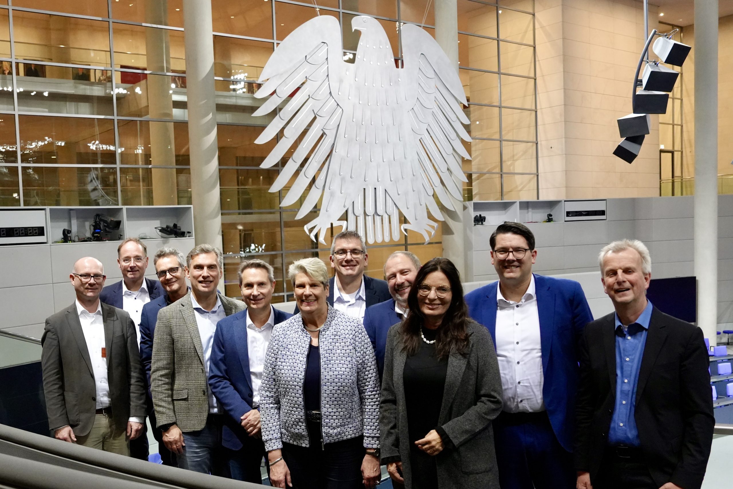 Besuch aus dem Wahlkreis im Deutschen Bundestag